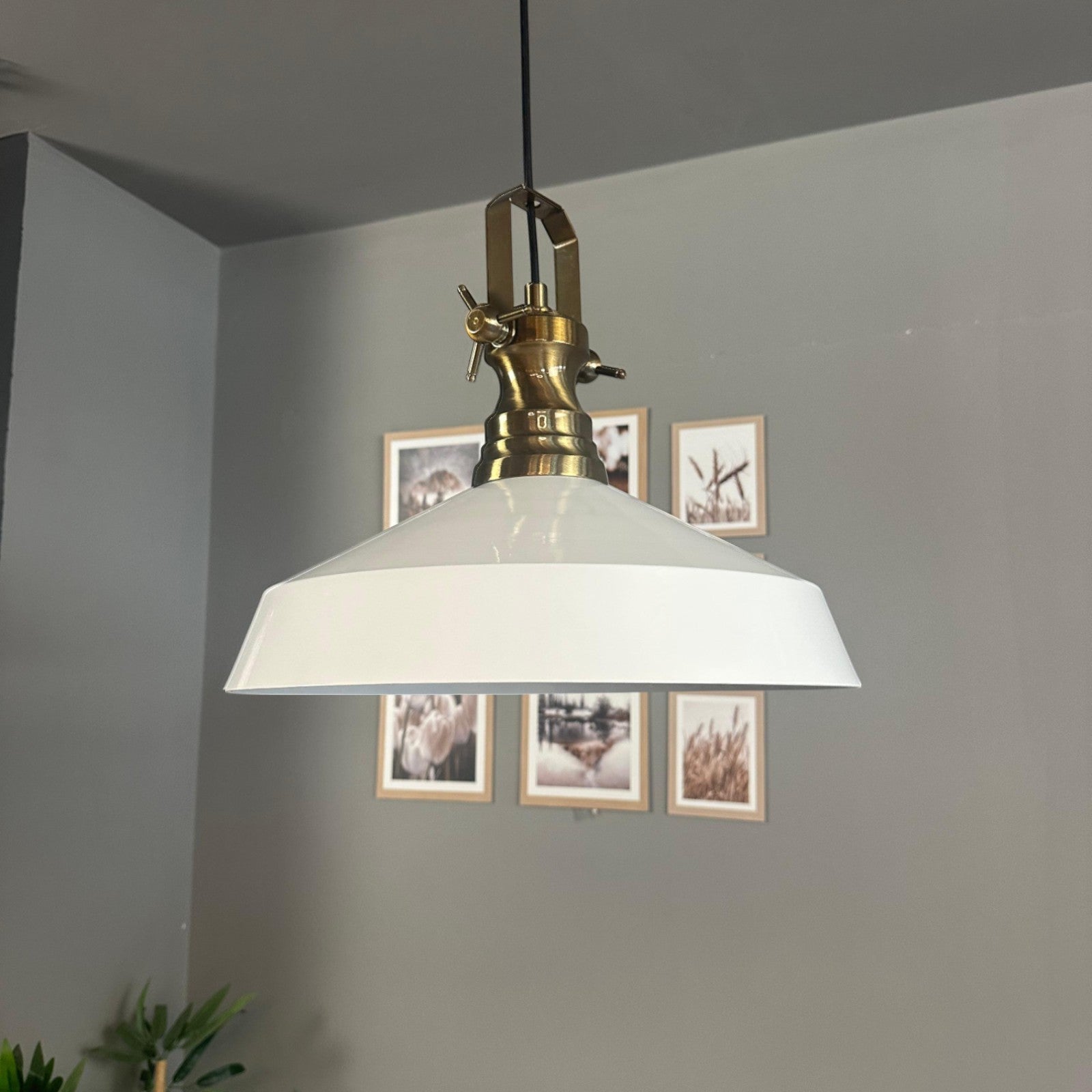 Pendelleuchte Lema Ø37,5 cm, Metall Hängelampe